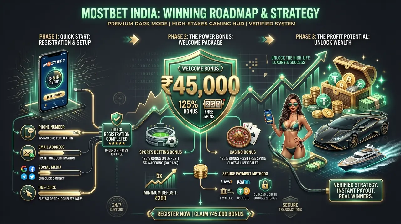 Mostbet registration